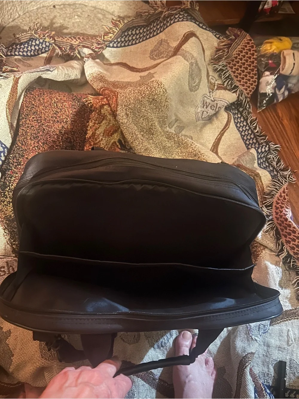 Targus Black Men's Laptop Briefcase with Padded Compartments